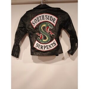 Ladies Riverdale Southside Serpents Leather Biker Jacket